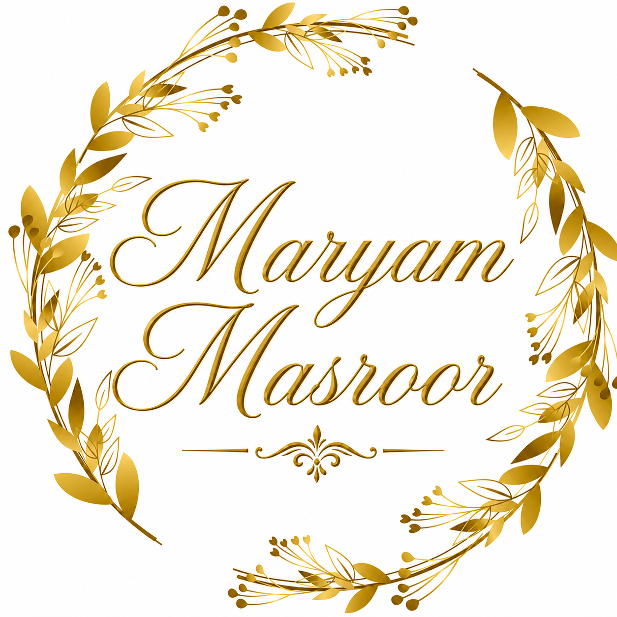 Maryam Masroor (Bride)
